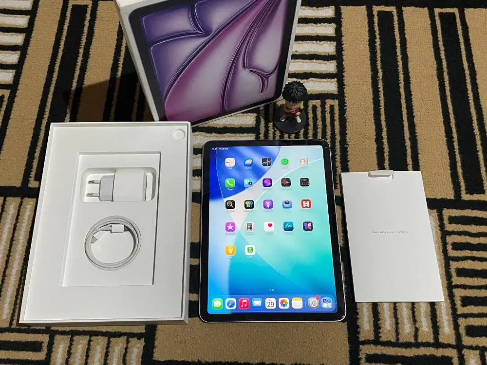 iPad Air 11 inci 128gb Gen-7 M3 Wifi iBox Fullset Ori