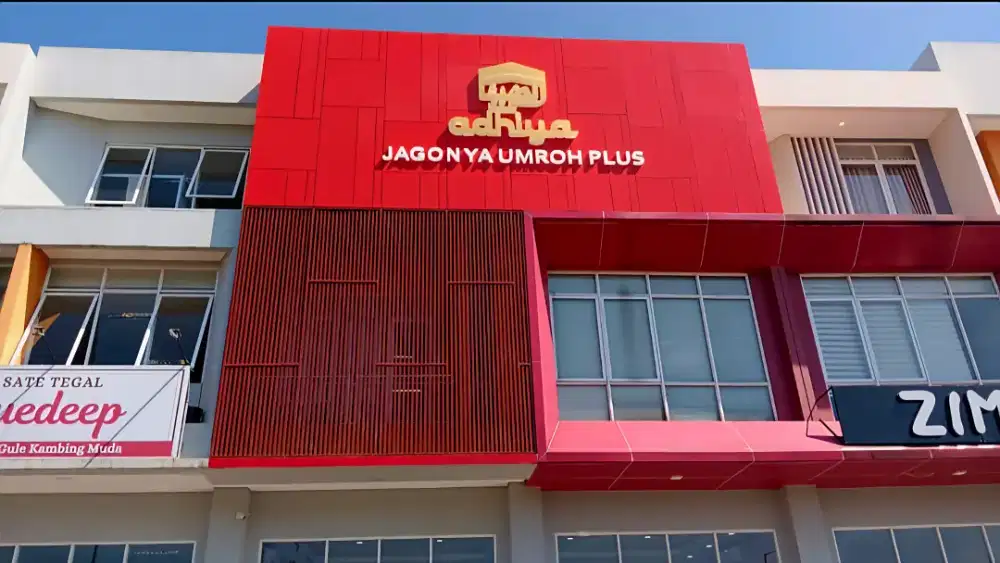 ACP Panel Fasad. Lettersign. Outdoor Signage. Huruf Timbul. Facade