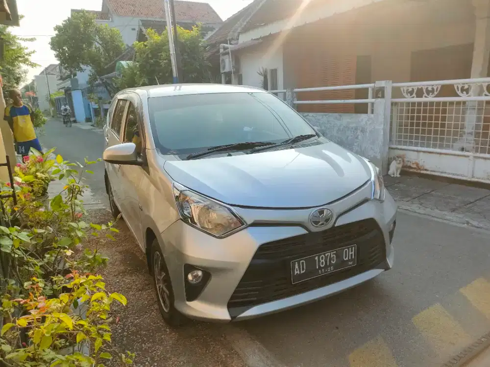 Toyota Calya E 2016 MT Silver Asli Pribadi, Mesin Halus, Siap Pakai