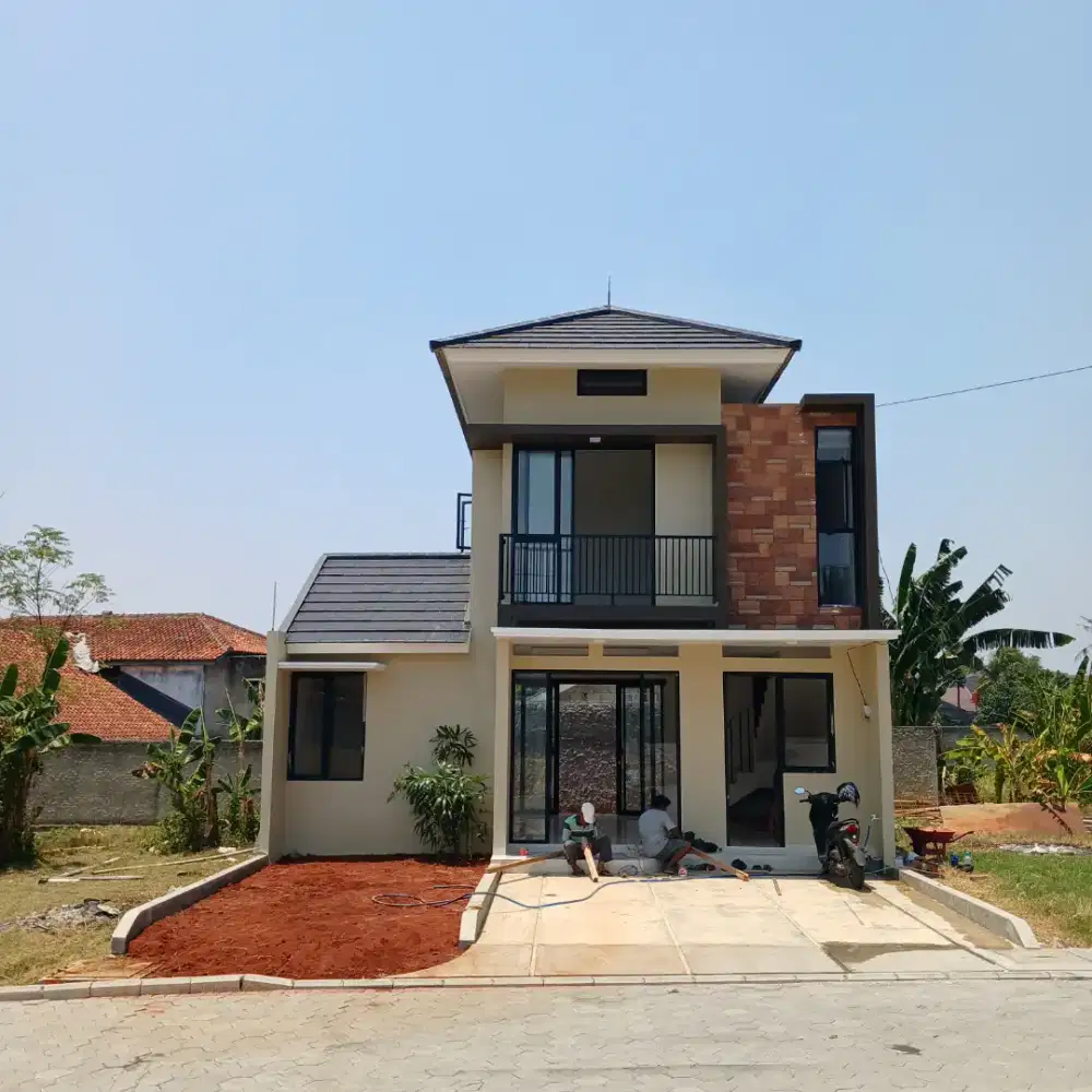 DIJUAL RUMAH CLUSTER DEKAT MAL THE PARK SAWANGAN SHILA TELAGA GOLF