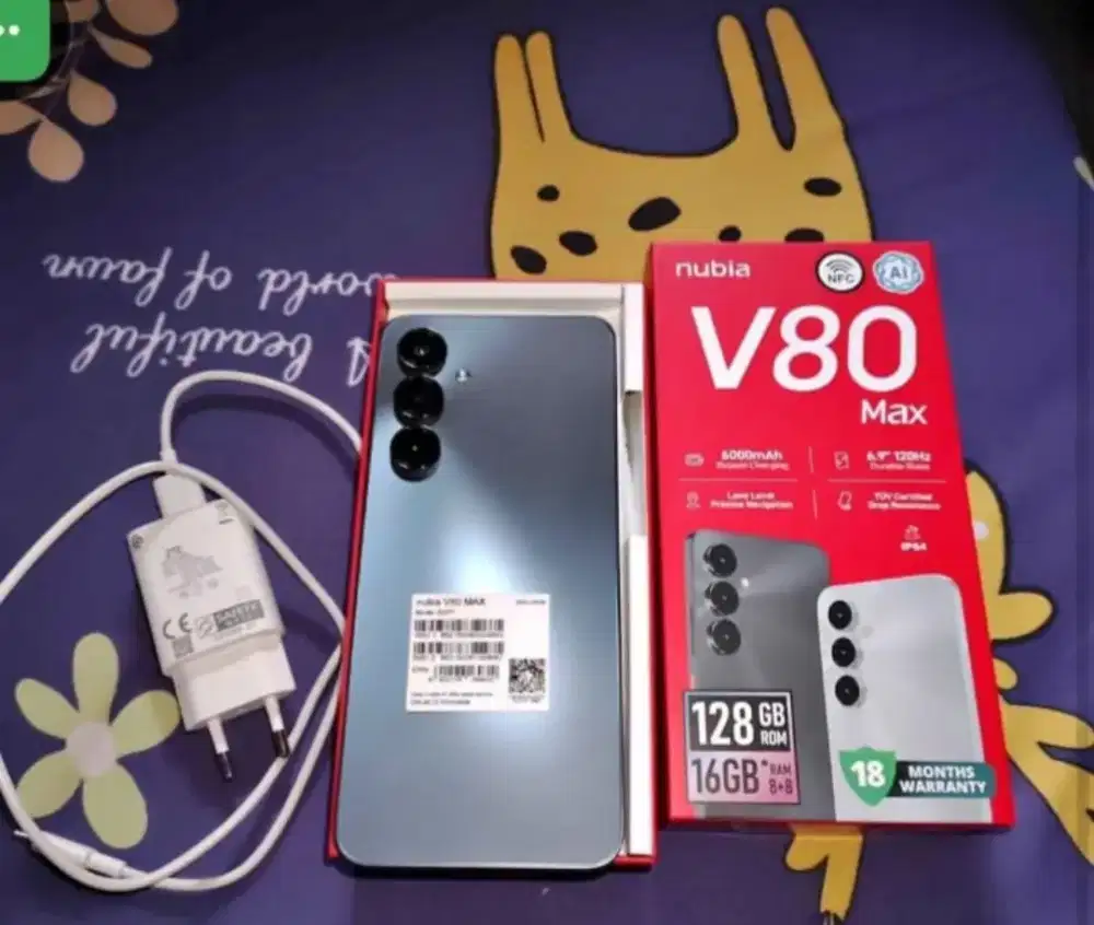 nubia v80 max ram 8gb