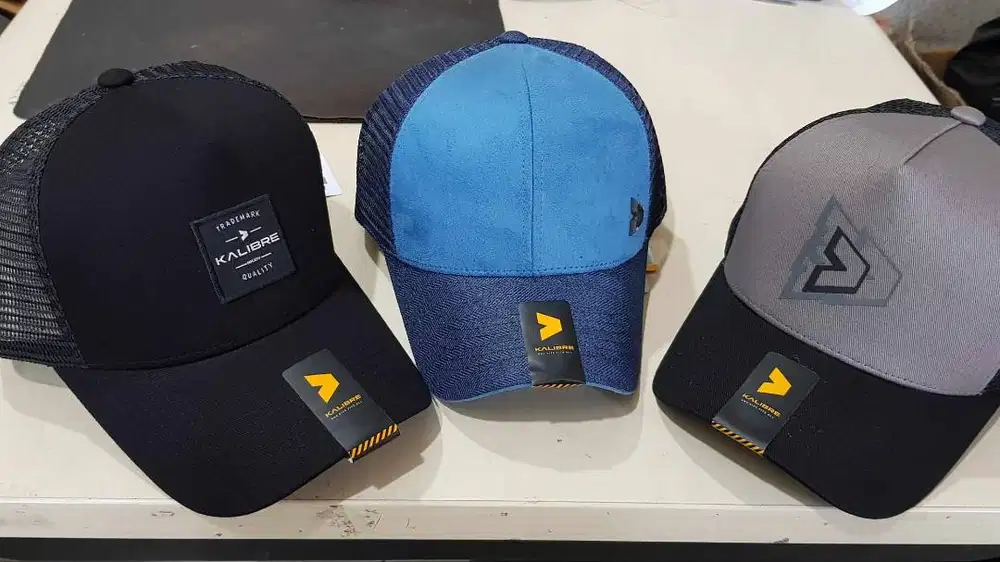 New Kalibre-Topi-Topi Kalibre- Original-Topi Pria- Kalibre Asli