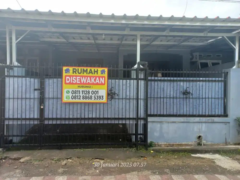 Disewakan Rumah Asri Murah dekat RS Sekarwangi Cibadak