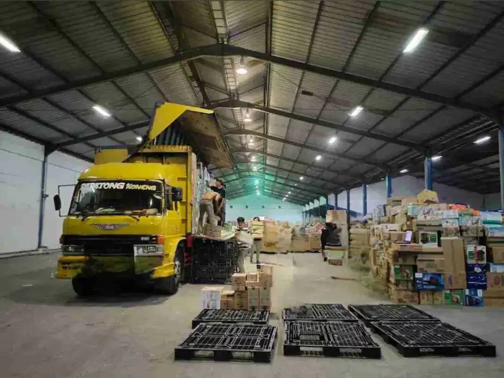 Disewakan Gudang Lokasi Strategis Lingkungan Nyaman Bisa Kontainer