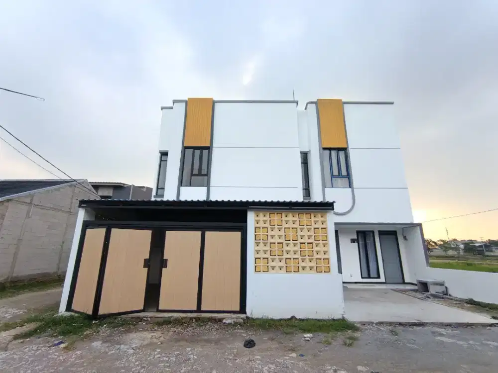 Rumah murah 2 lantai type 54/60 shm bandung