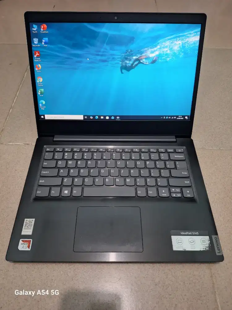 Bismillah di jual laptop lenovo slim a9 siap pakai