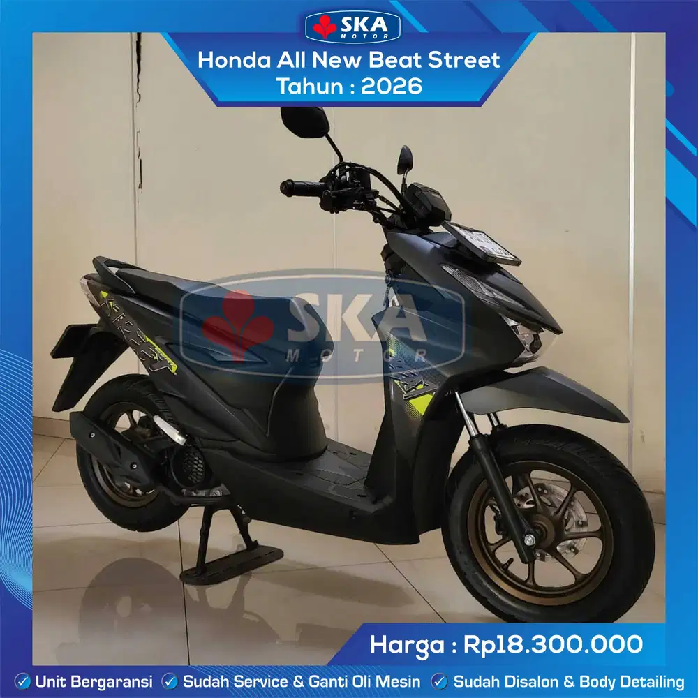 Honda All New Beat Street Tahun 2026