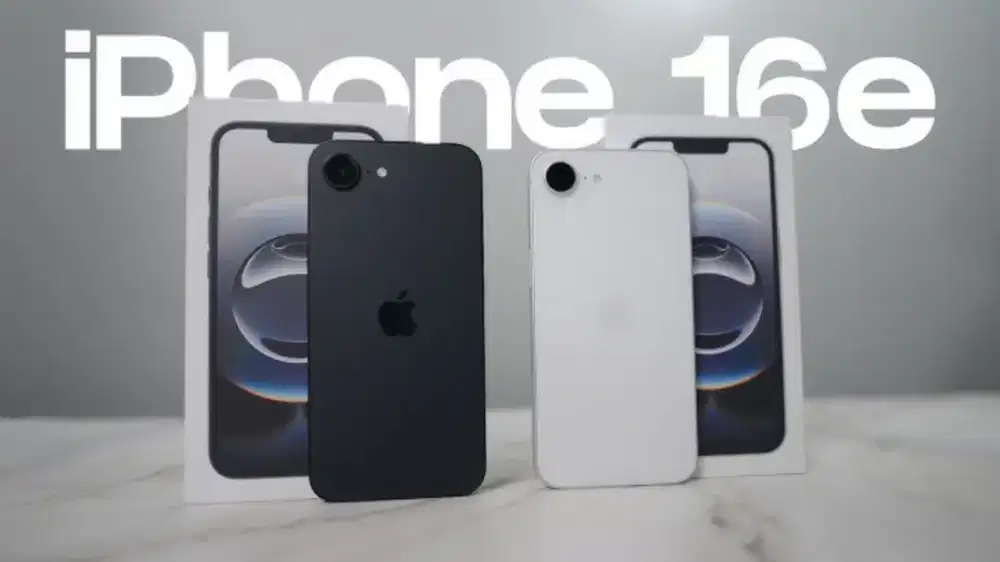 PROMO KREDIT IPHONE 16E BY HOME CREDIT DP 0 GRATIS 2X CICILAN