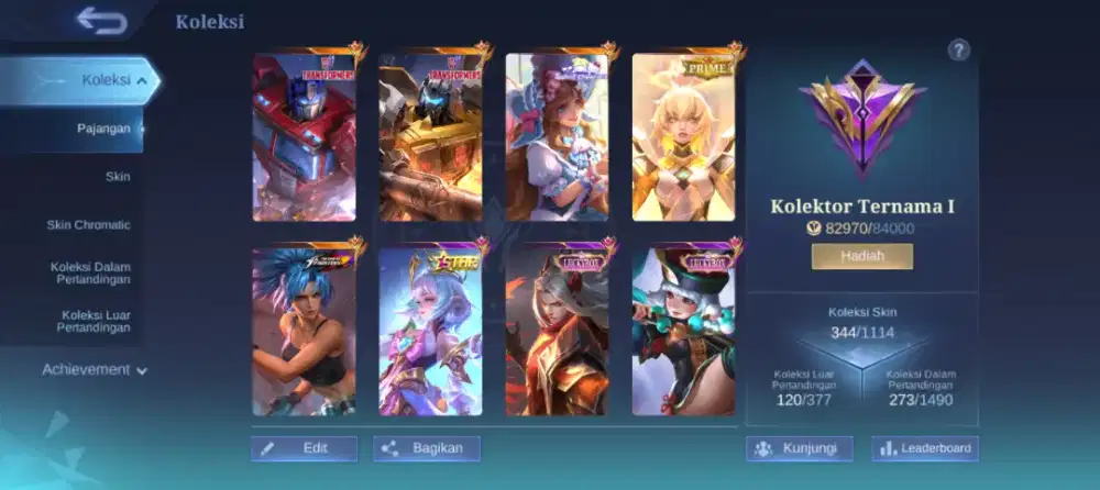 Akun mobile legend