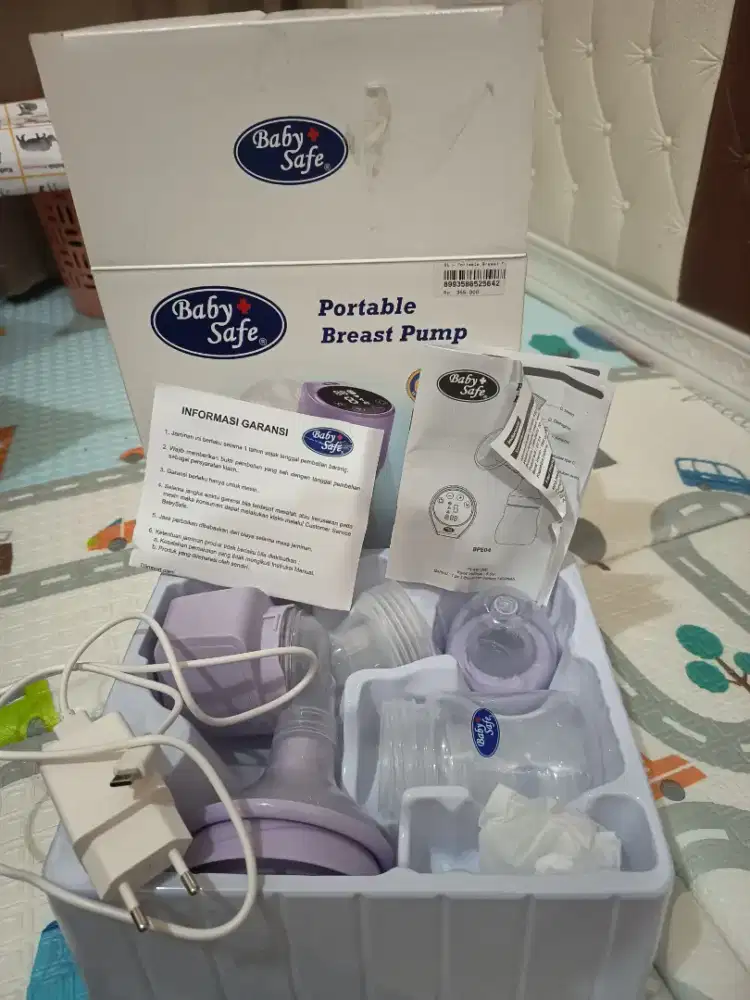 Mesin pumping dan sterilisasi botol bayi merk baby safe
