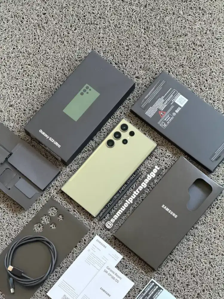 Samsung S23 Ultra 512GB Fullset Resmi sitimewah