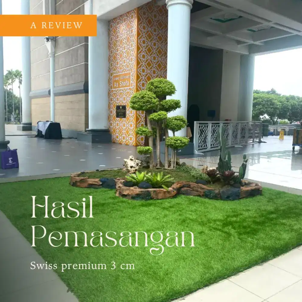 Jual rumput sintetis