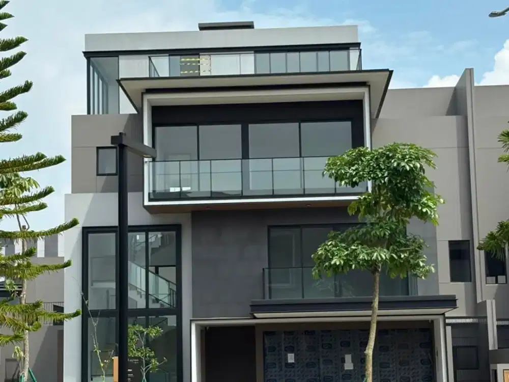 FOR RENT Rumah BSD Navapark Layton Ukuran 12x26 (hoek)