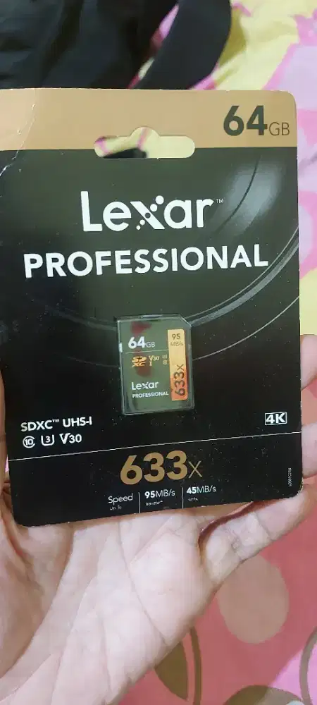 Lexar gold fotografi original