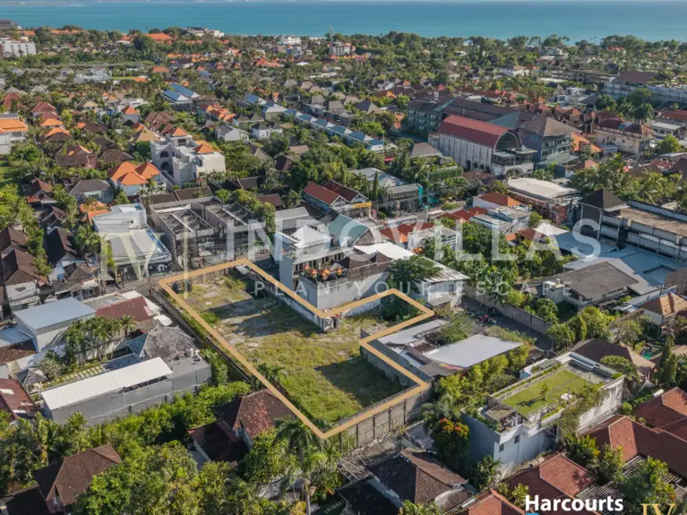 Tanah Komersial Premium di Pusat Seminyak – 1.700 m²