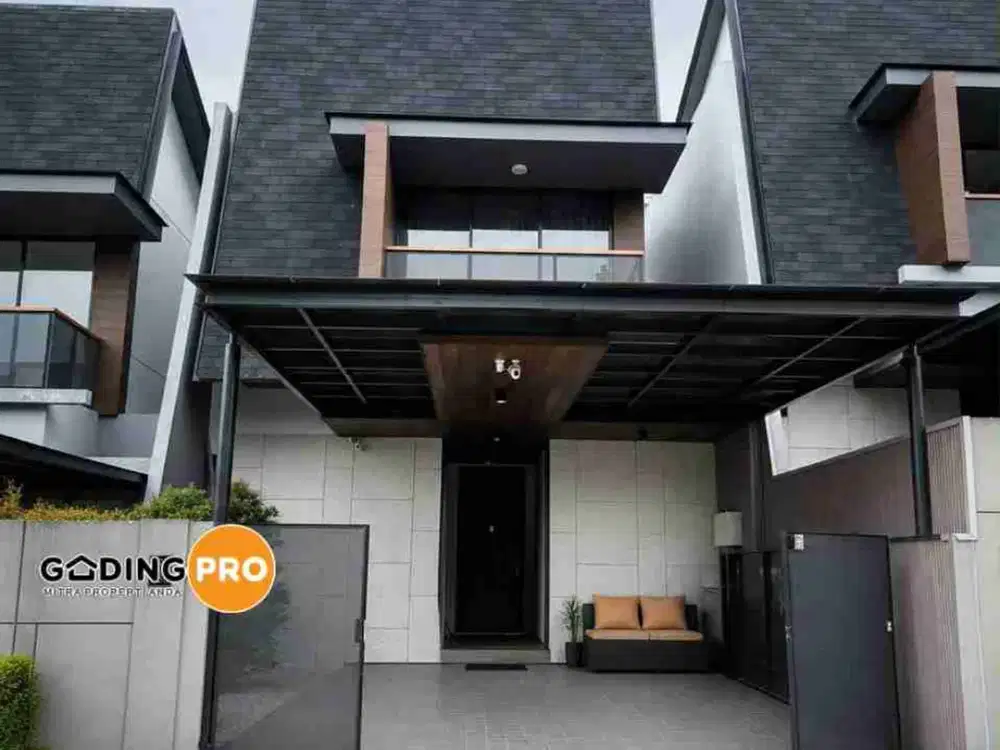JUAL RUMAH BUKIT GOLF CIMANGGIS BOULEVARD SHM FULL FURNITUR BANGUNAN 2 LANTAI RAPI SIAP HUNI