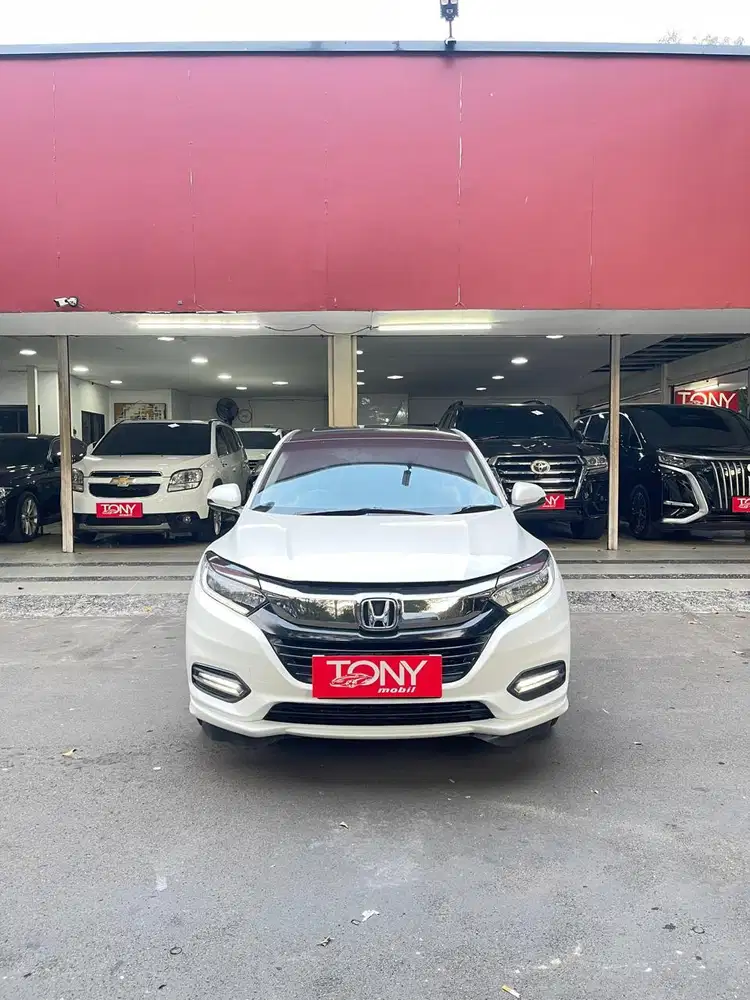 Honda HRV 1.8 Prestige Sunroof DP 5jt Saja 2019 Putih