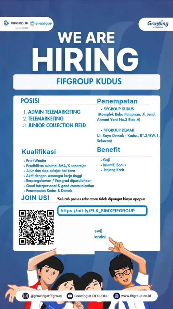 LOKER AREA KUDUS & DEMAK