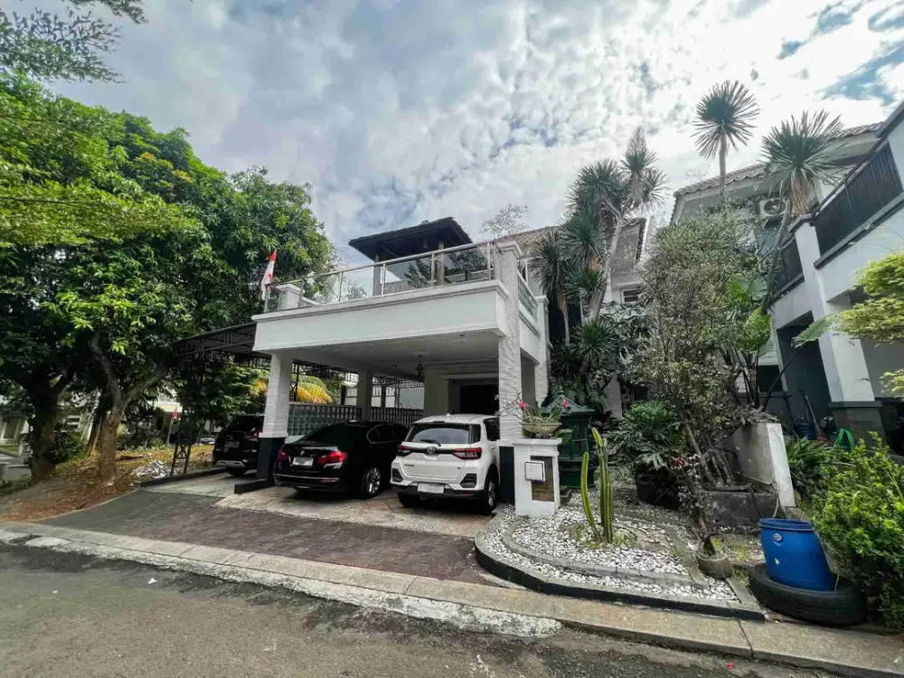 Rumah Legenda Wisata Cibubur 3 Lantai Siap Huni