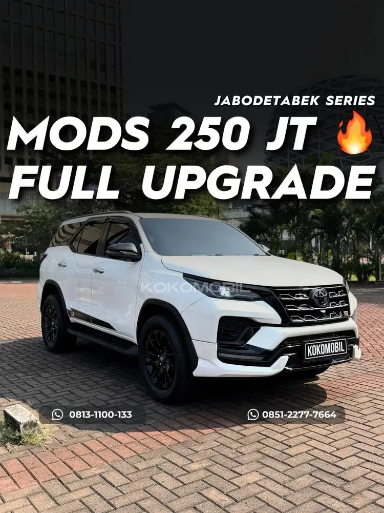 Toyota Fortuner VRZ Full Upgrade 2021