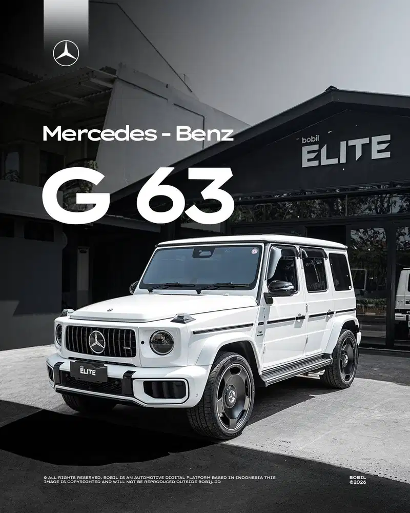 NIK 2026 Mercedes Benz G63 AMG Line MANUFAKTUR