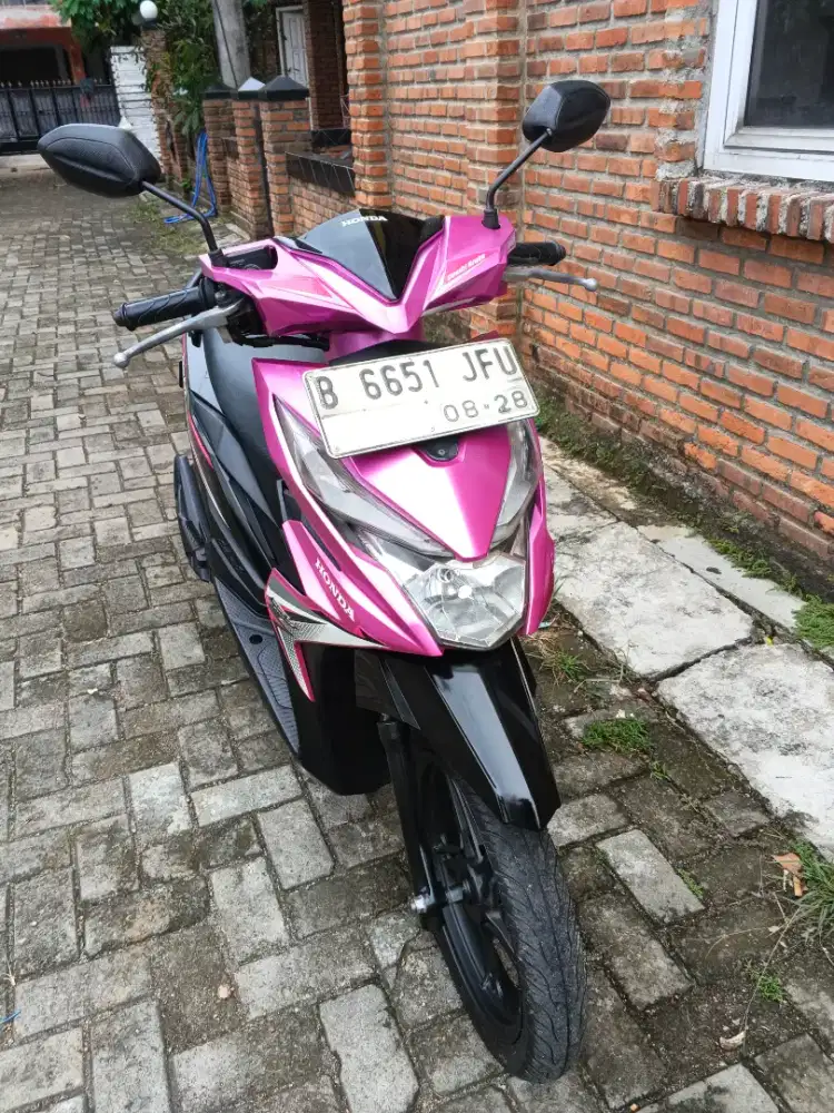 Honda Beat Eco ISS 2018 Mulus Pajak On Agustus 2027 Panjang