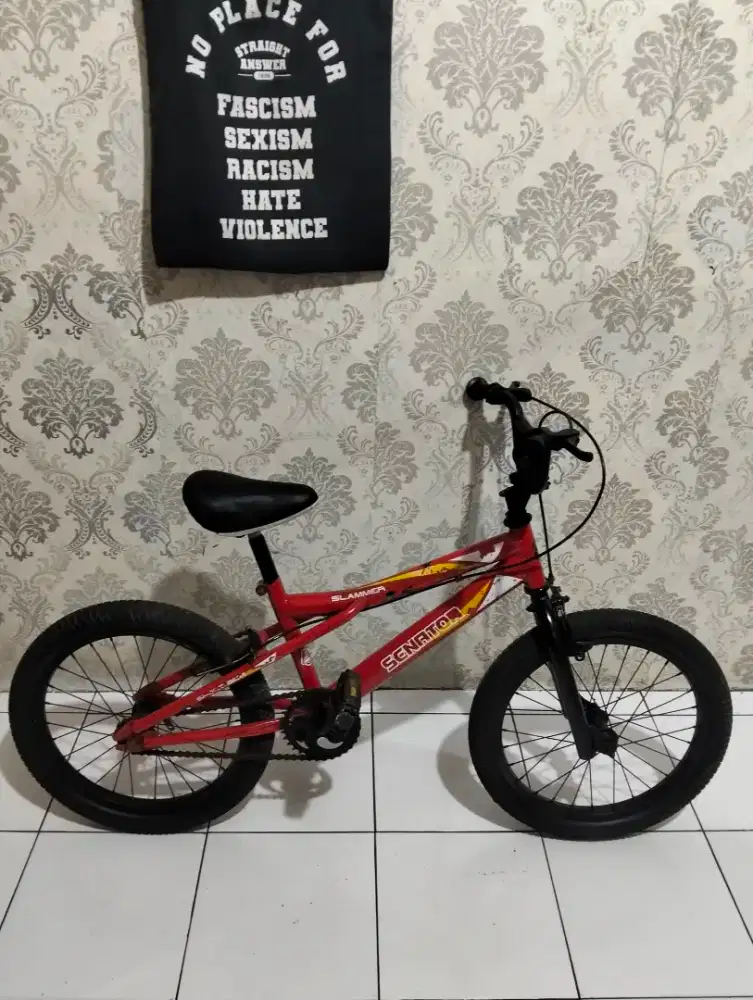 Sepeda BMX anak ukuran 18 untuk usia 5-8 tahun