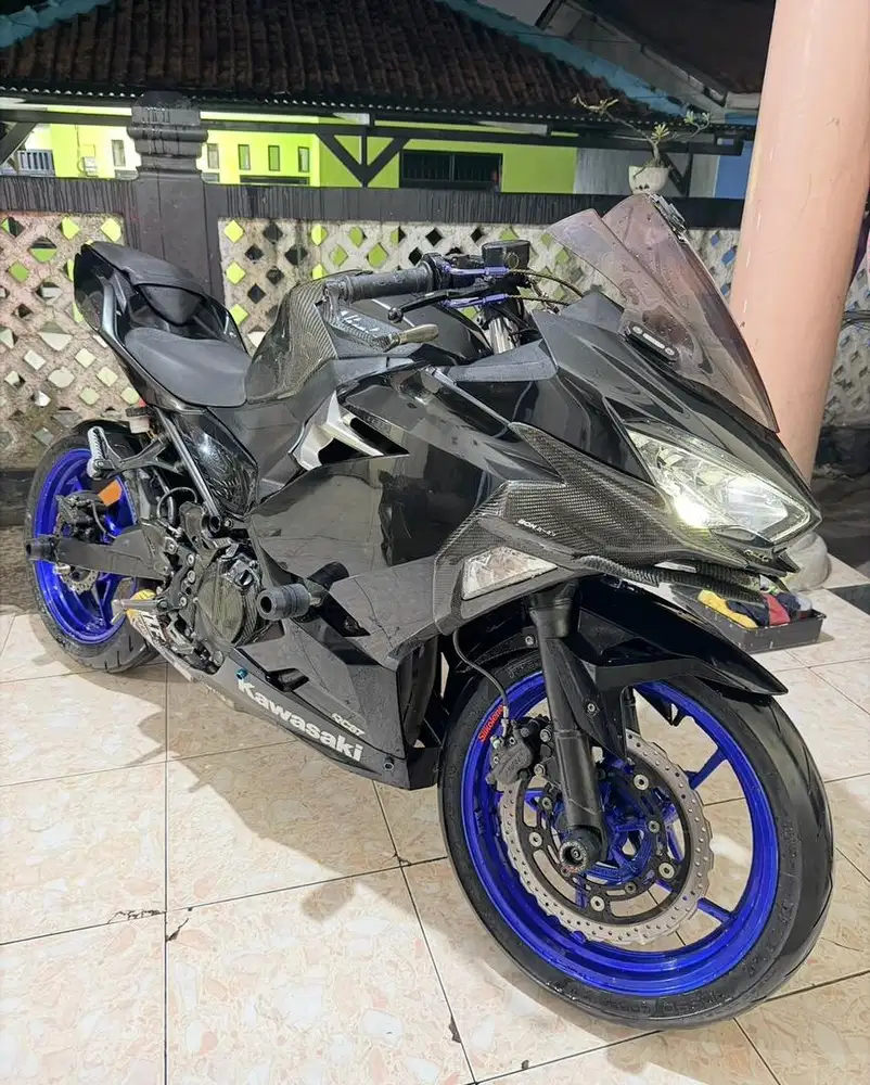 Jual kawasaki ninja 250 2019 km rendah