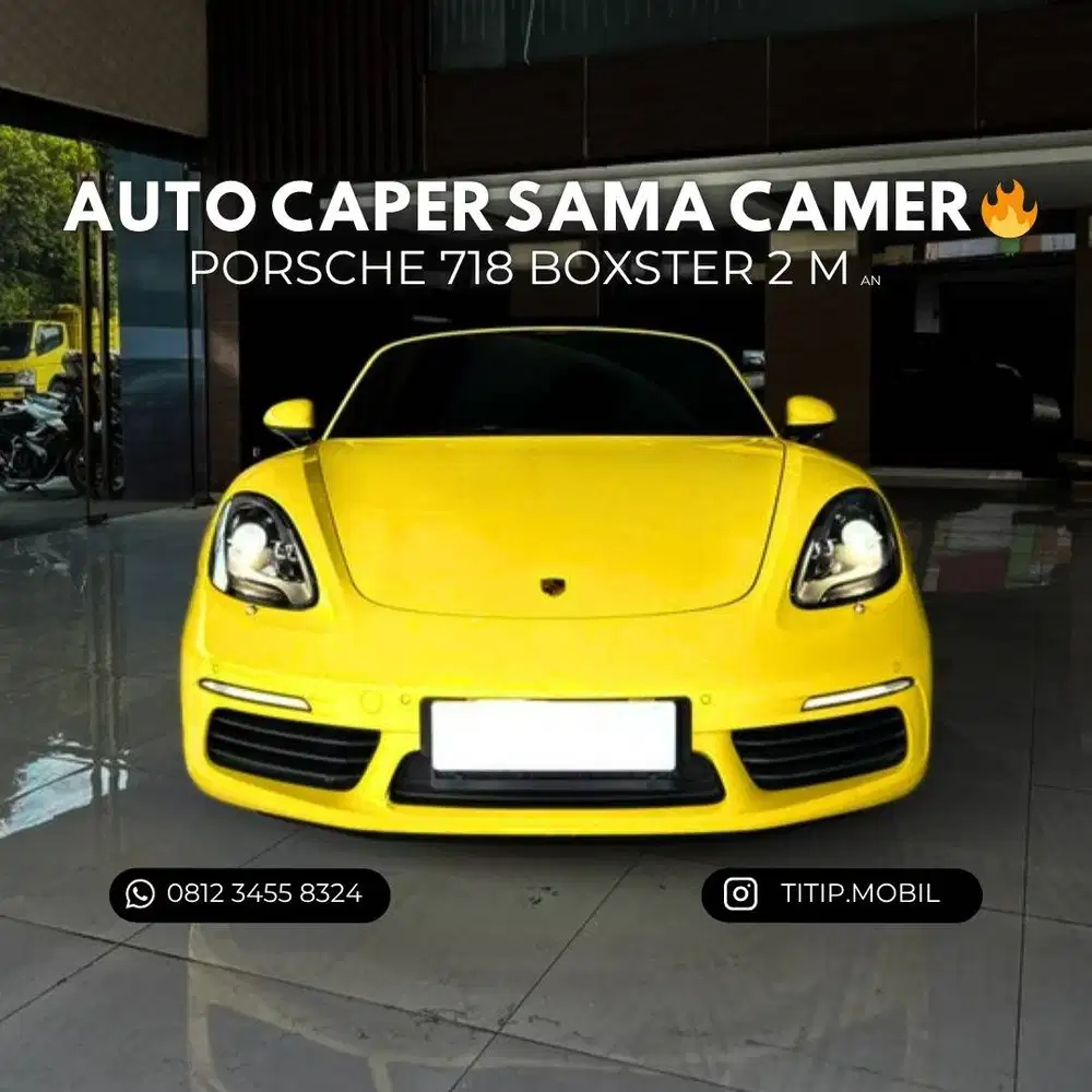 [TERMURAH] PORSCHE 718 BOXSTER 2021