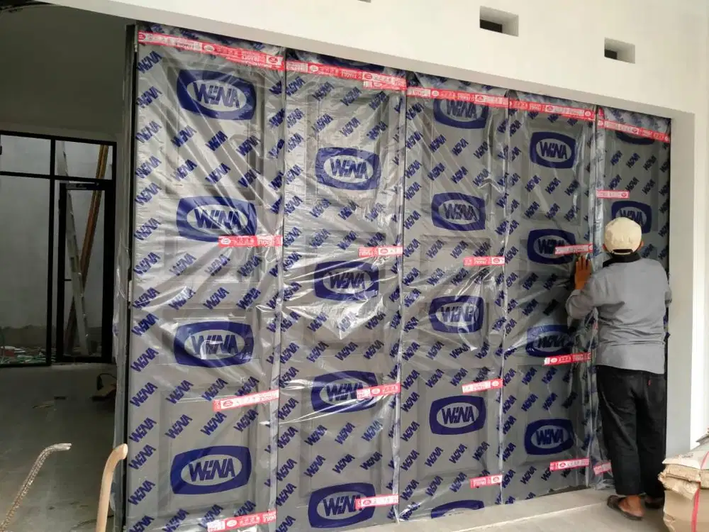 Pintu Garasi WINA SS Lipat Sliding Original di Bandung, Spesialis ahli