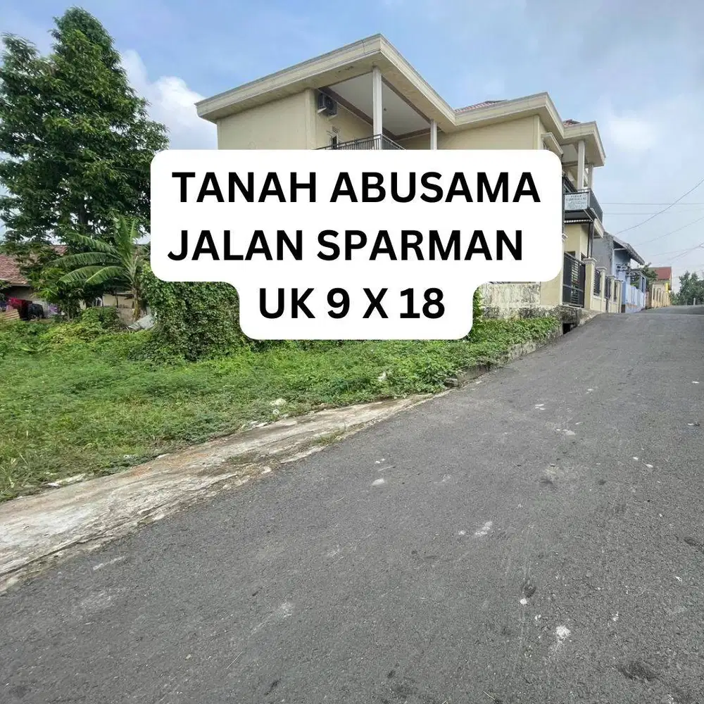 TANAH ABUSAMA JALAN SPARMAN PALEMBANG