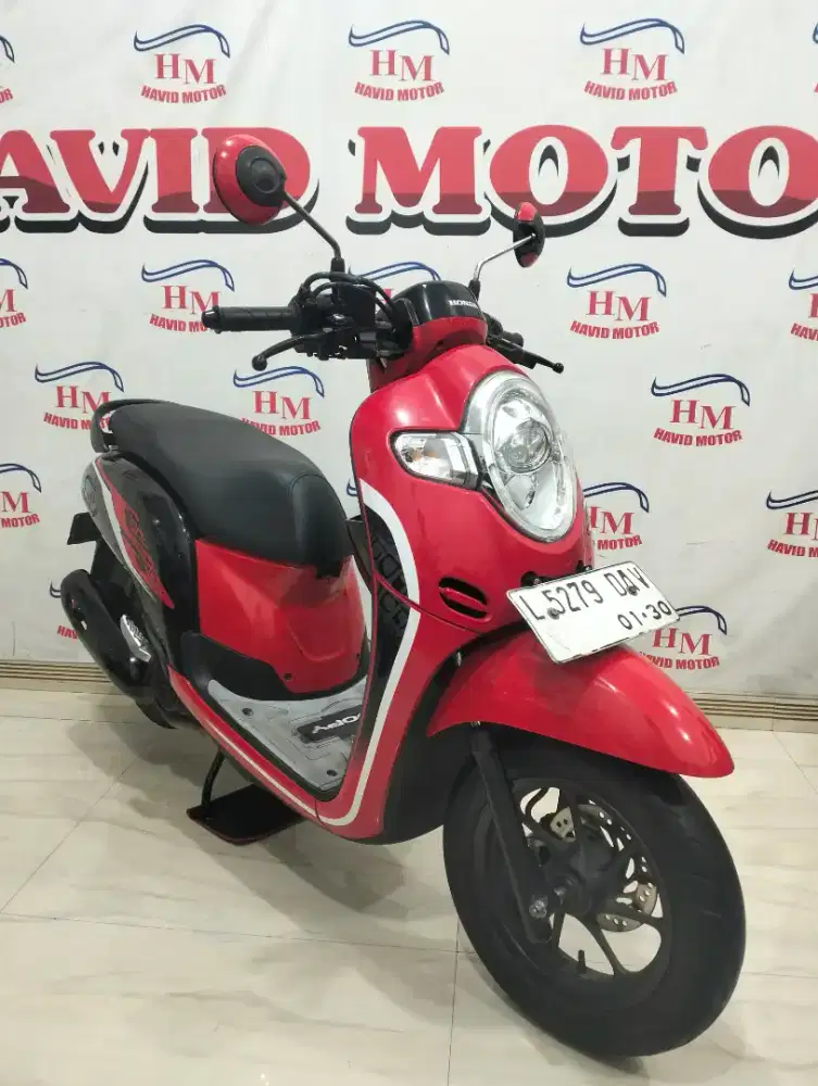 SCOOPY Plat Panjang, Mulus, Mesin Alus, Lengkap, Terawat