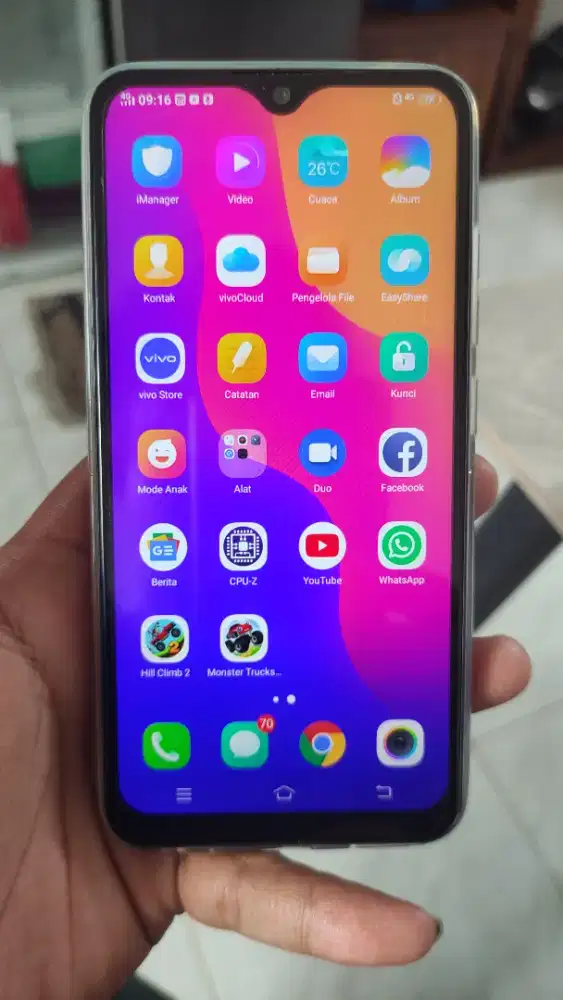 Vivo V93 8/256 Fullset mulus