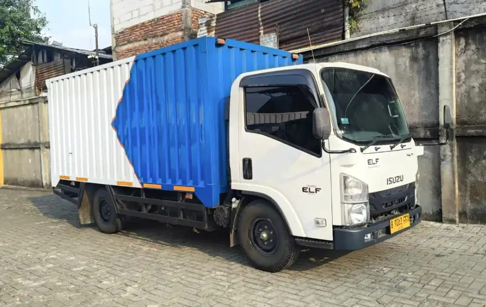 MULUS+banBARU MURAH CDE LONG Engkel Isuzu elf NLR L Box besi 2025 bok