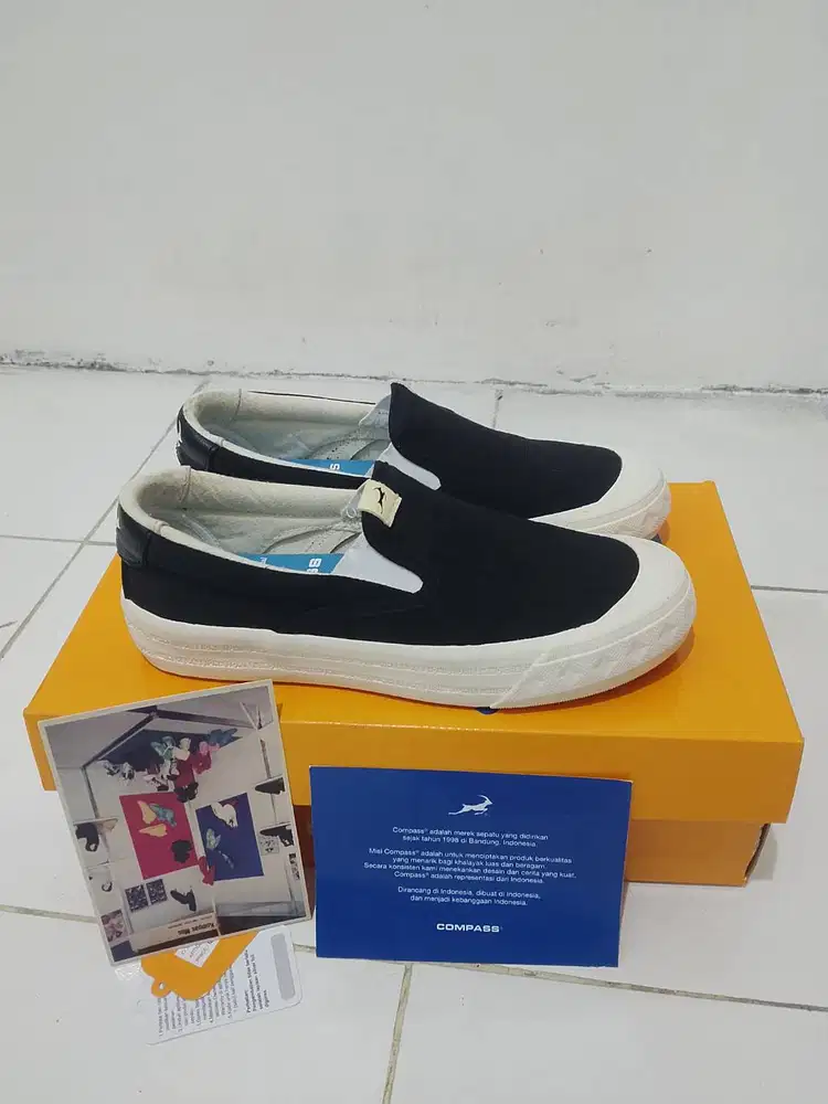 Compas Slip On, belum pernah dipakai