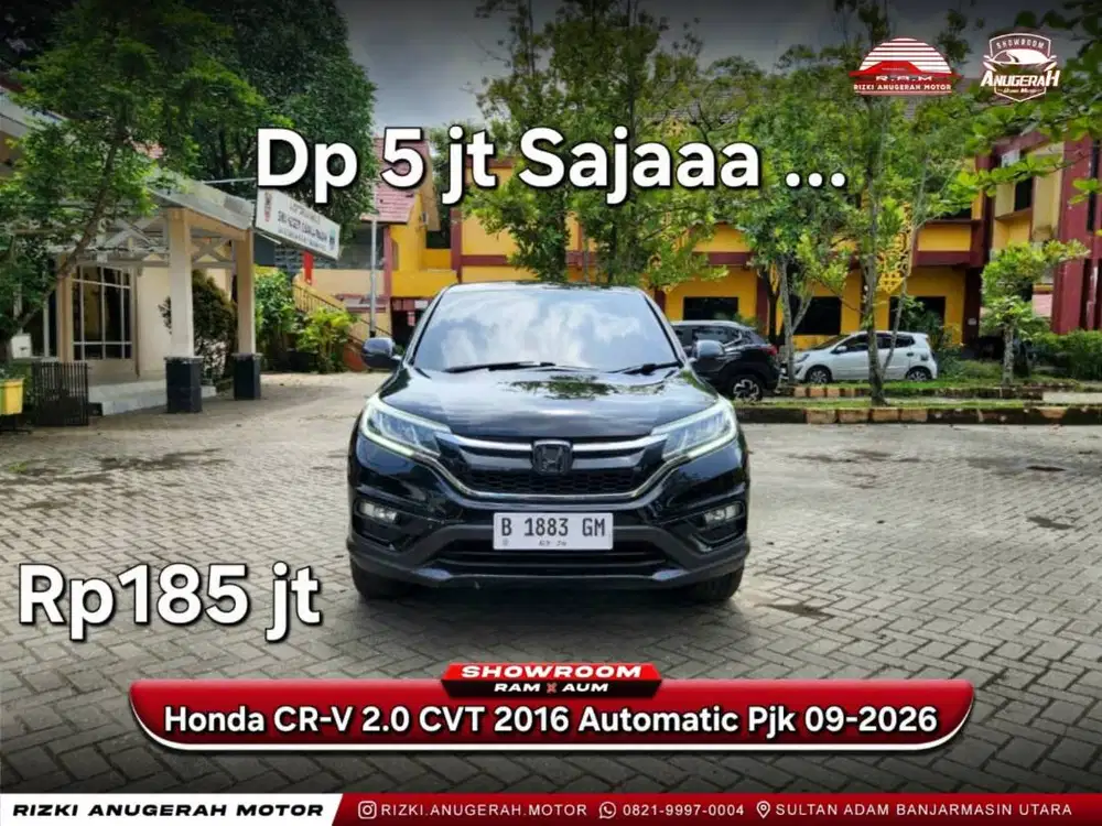 DP RINGAN HONDA CRV 2.0 AT CVT 2016 MATIC
