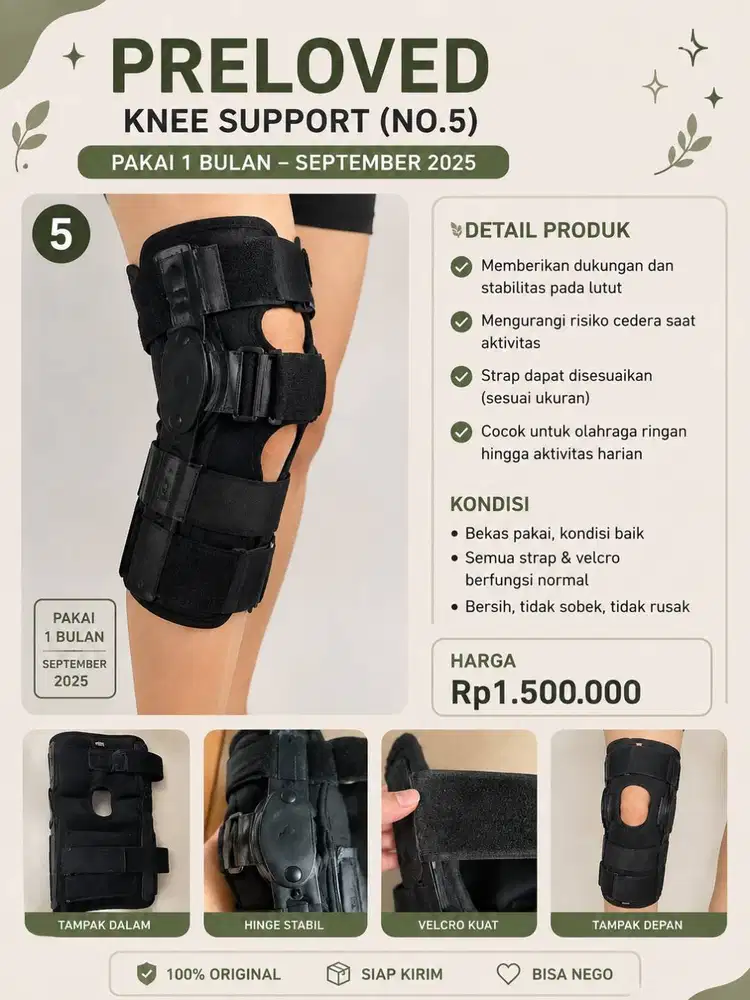 economic post op knee ACL, PCL, MCL, LCL surgeries