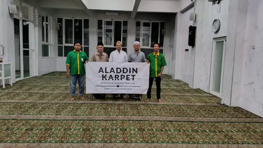 Karpet lantai masjid/mushola/ruangan