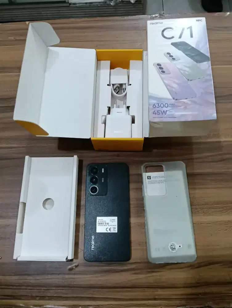 Realme C71 ram 4/128 seken murah dan lengkap