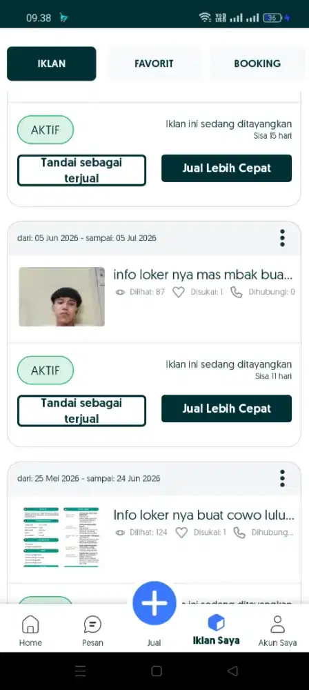 masih mencari pekerjaan secepatny