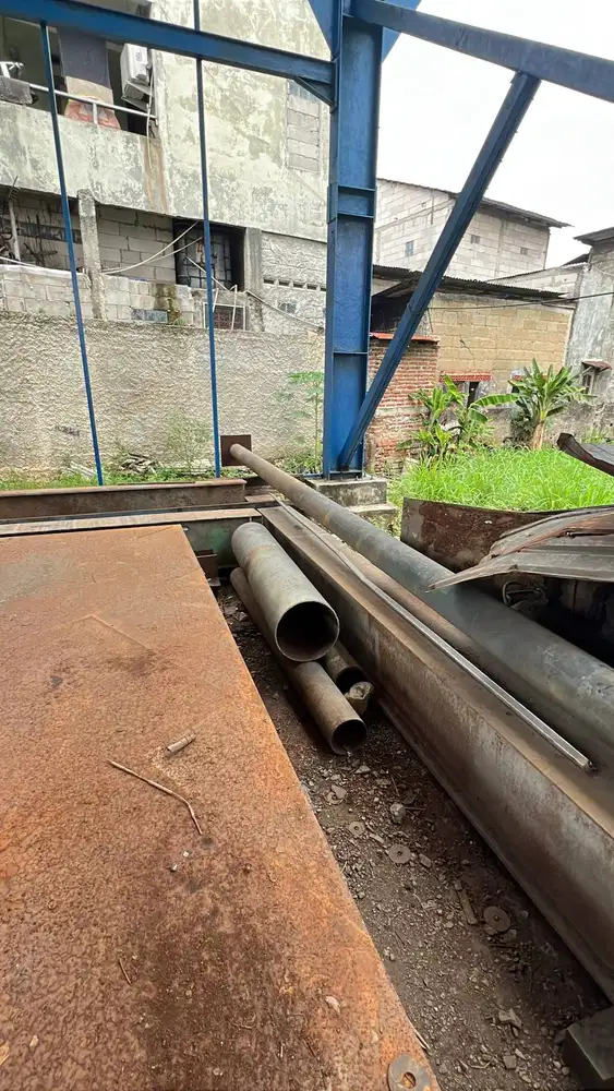 Pipa, girder dan alat bantu pipa total 5 pcs