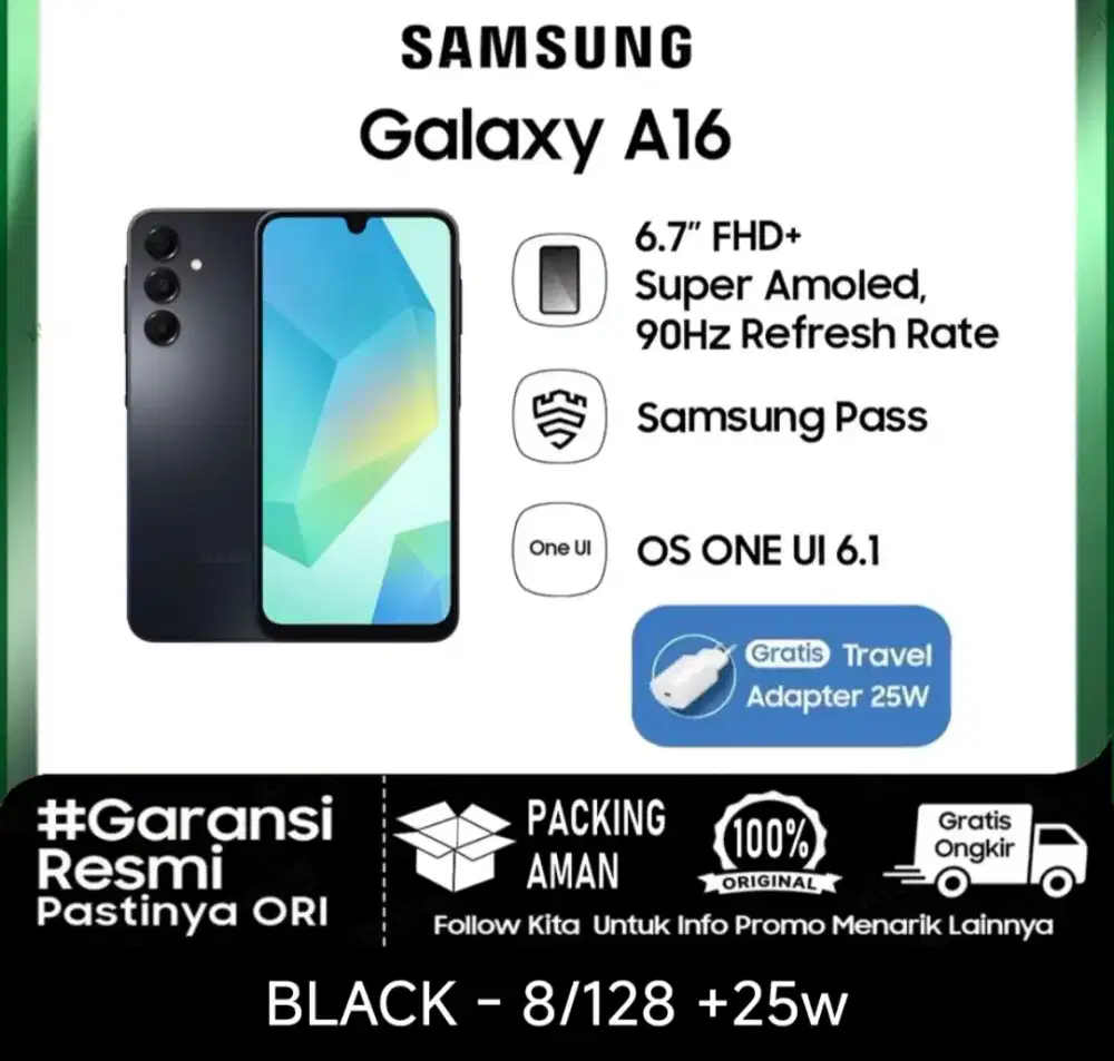 Samsung A16 Serasa Baru