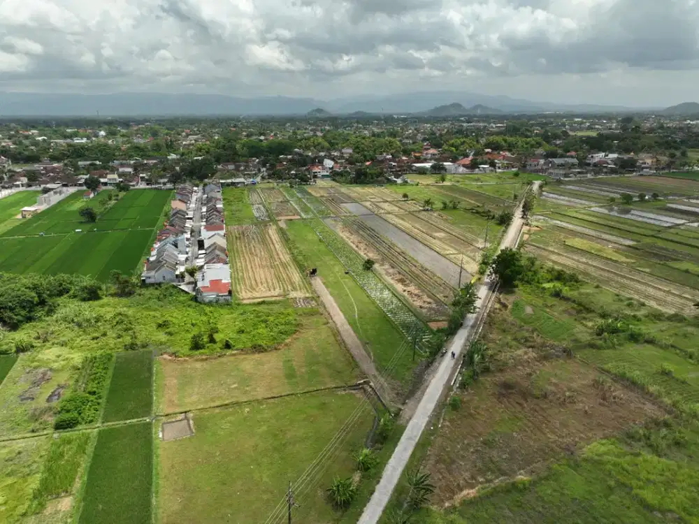 Tanah SHM Godean Akses Jalan Bagus ke Kota Jogja
