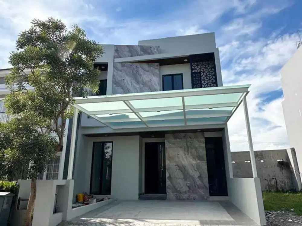 Termurah Rumah Gress Minimalis 2 Lt Dian Istana Dekat Citraland Graha