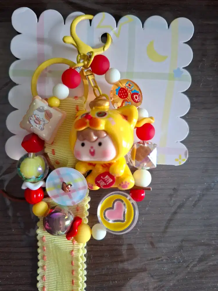 Bag Charm Lucky Yellow