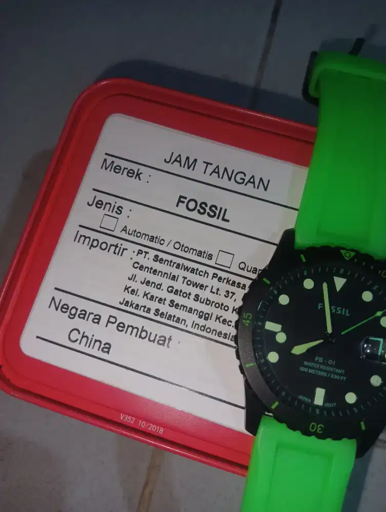 Jam tangan original Fossil lengkap