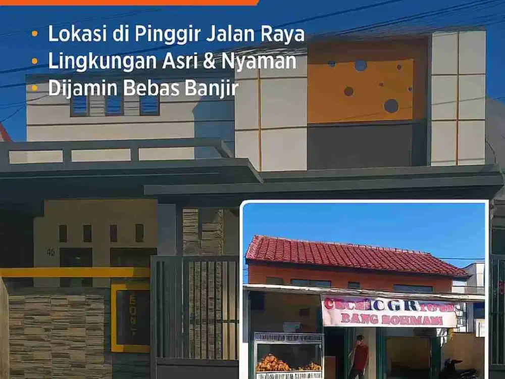RUMAH DAN KIOS DIJUAL MURAH