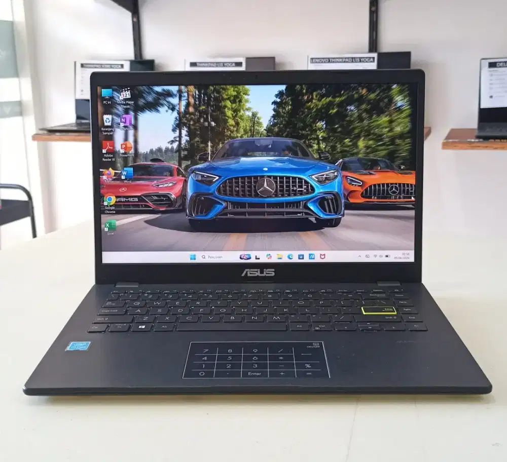 Laptop bekas Asus E410KA intel Celeron N4500 SSD 512 GB