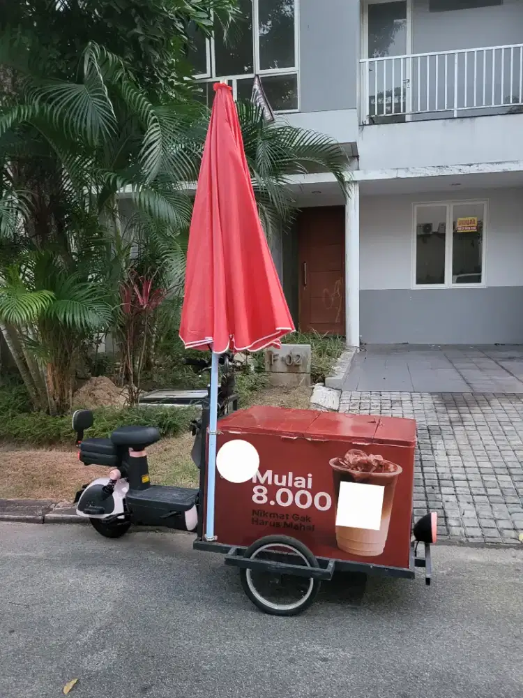 Gerobak jualan kopi