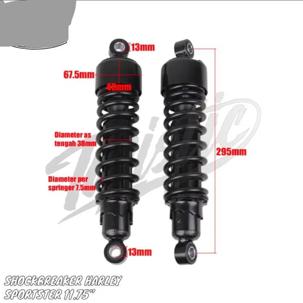 Shock 11.75 inch Sportster Model